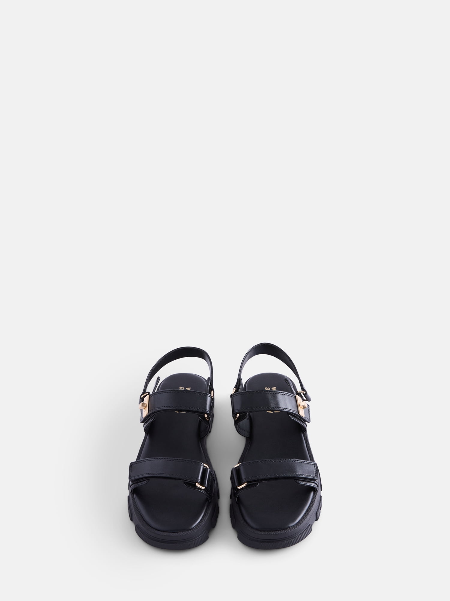 Weekend Academy Girls Buckle Lug Heel Sandals