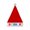 D, variant on Eolstice Christmas LED Light Up Hat with Numbers and Letters, Adjustable Flashing Santa Claus Hat, Fun Novelty Xmas Headwear for Holiday Party