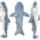 thumbnail image 2 of Manta, manta de tiburón súper suave, manta portátil de tiburón, acogedora manta portátil de franela para niños y adultos clave, 2 of 3