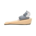 thumbnail image 2 of Cute Door Stopper Bumpers Non Slip Heavy Duty Anti-Pinch PVC Animal Shape Wedge Door Stop Doorstop for Door Clearance Family , Cat, 2 of 7