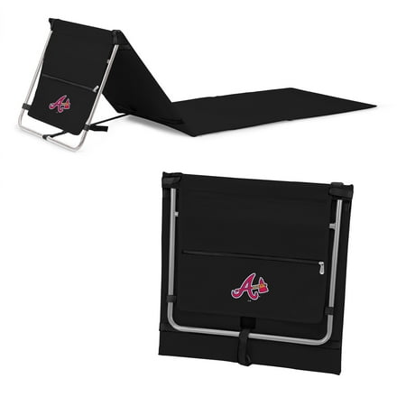 Atlanta Braves Mat - Atlanta Braves Portable Lounger Beach Mat - Black - No Size