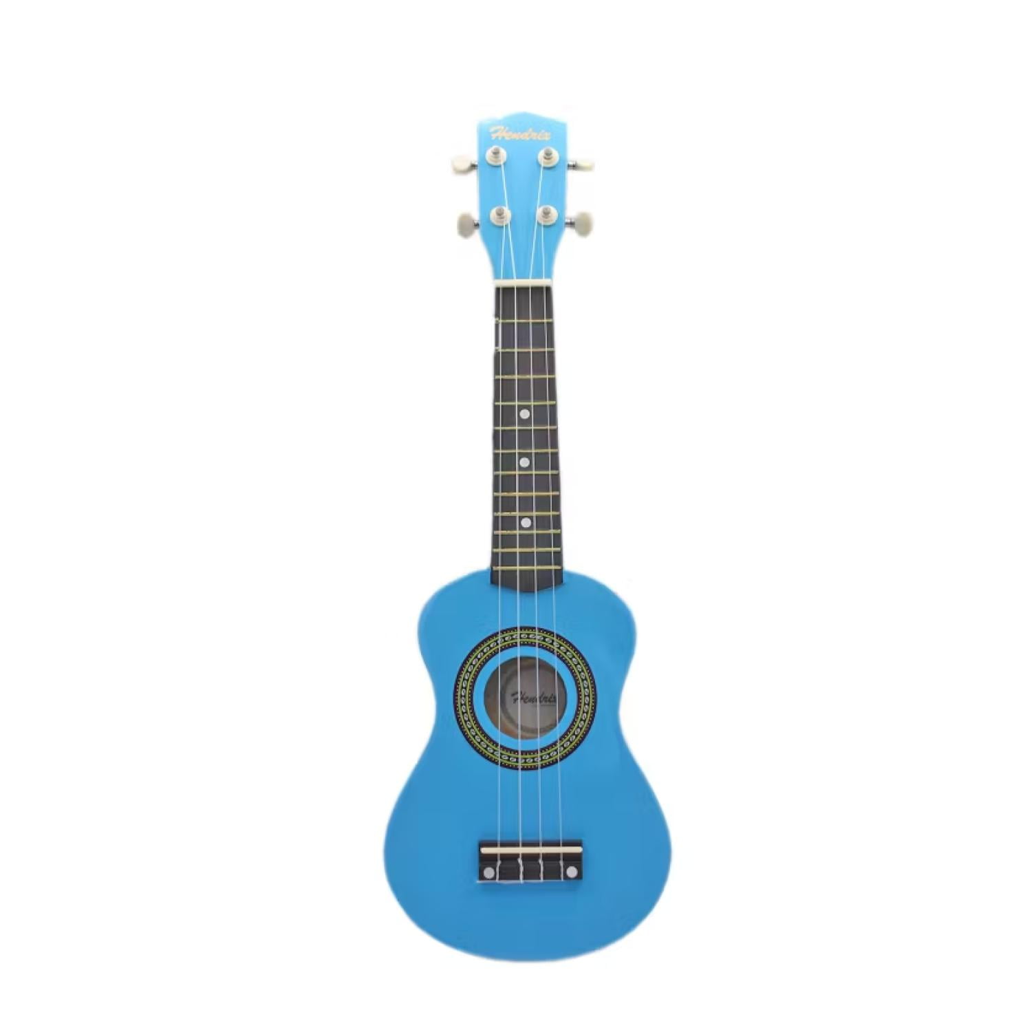 Ukelele Ukulele 21"" 4 Cuerdas Nylon Azul