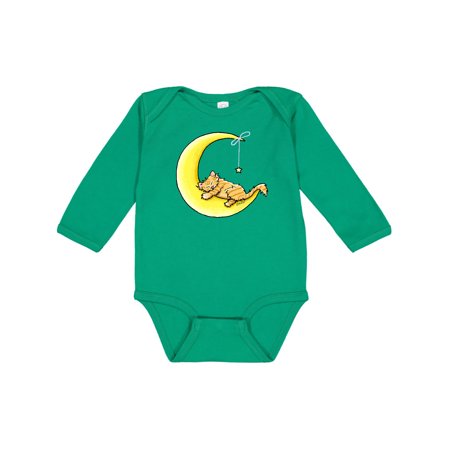 

Inktastic Tabby Kitty Lunar Love Gift Baby Boy or Baby Girl Long Sleeve Bodysuit