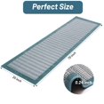 thumbnail image 4 of GALMAXS7 Kitchen Rug Absorbent Rubber backed Kitchen Mat Blue Woven Floor Mat for Cooking 20" x 70", 4 of 8