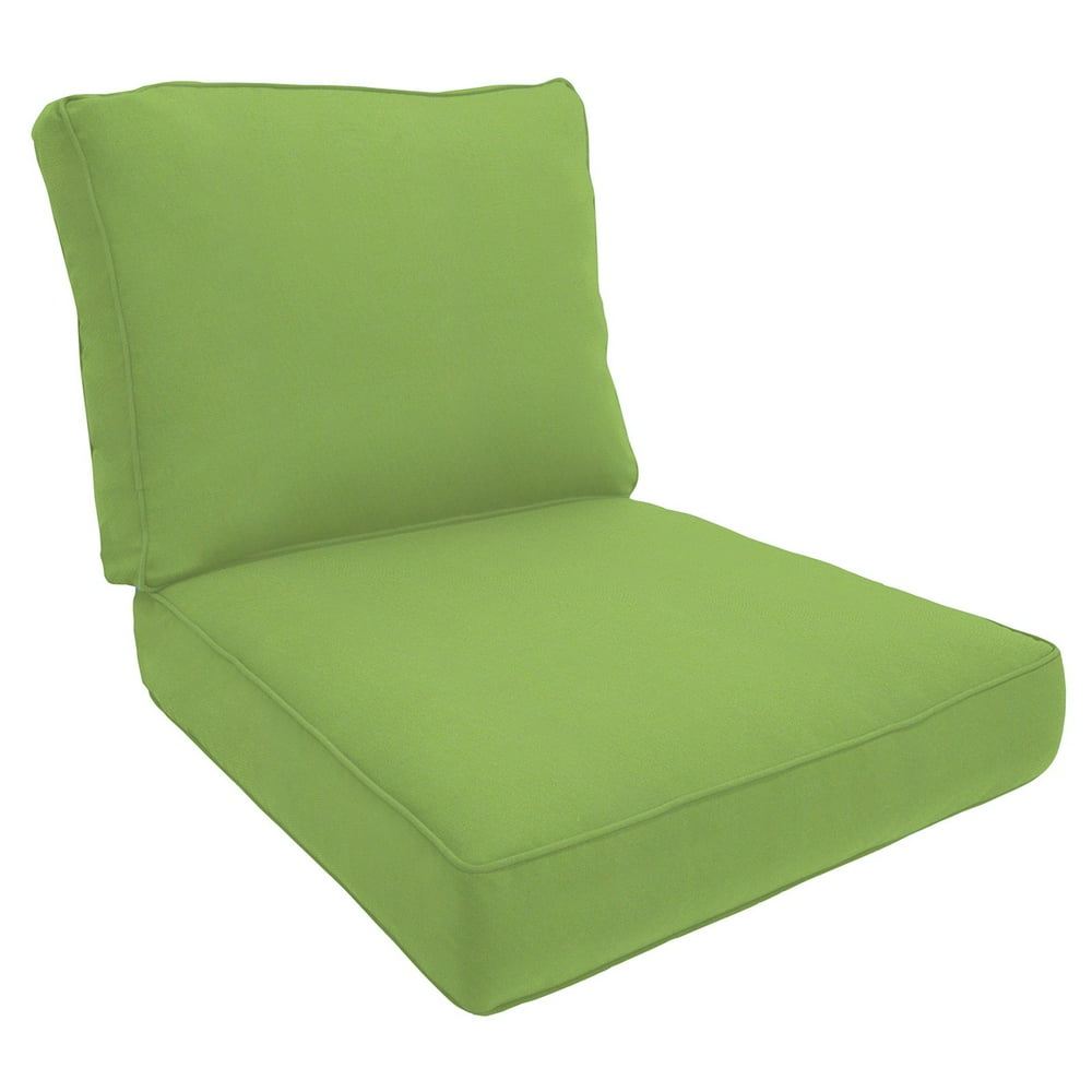 Eddie Bauer Sunbrella Deep Seating Lounge Chair Cushion Double Piped