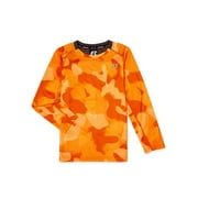Russell Camo Boys Long Sleeve Printed T-Shirt, Sizes 4-18
