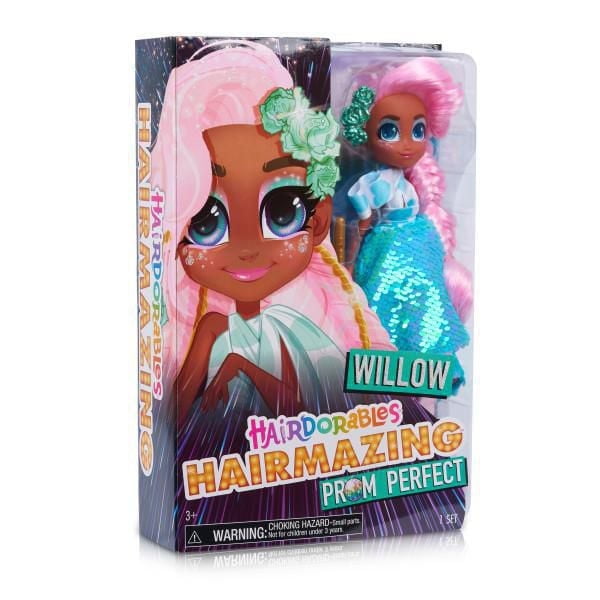 Hairdorables Hairmazing Prom Perfect Fashion Dolls, Willow