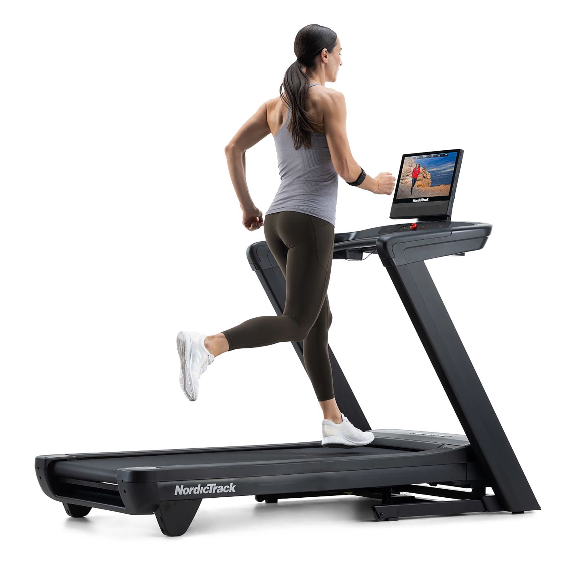 NordicTrack Commercial 1750 Smart Treadmill with 16" Touchscreen, Powered by iFIT, 12% Incline to -3% Decline, ActivePulse™, Runflex™ Cushioning & SpaceSaver® Folding Design