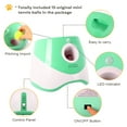 thumbnail image 5 of Olenyer Automatic Ball Launcher for Dogs,Interactive Dog Ball Thrower with 15x 2" Mini Tennis Balls for Small Medium Sized Dogs,Green, 5 of 8