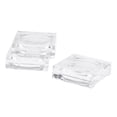 thumbnail image 2 of Thinsony 3Pcs Empty Blush Powder Case Makeup Cosmetics Container Foundation Clear Box, 2 of 6