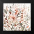 thumbnail image 2 of Robinson, Carol 12x12 Black Modern Framed Museum Art Print Titled - Wild Blush Garden, 2 of 5