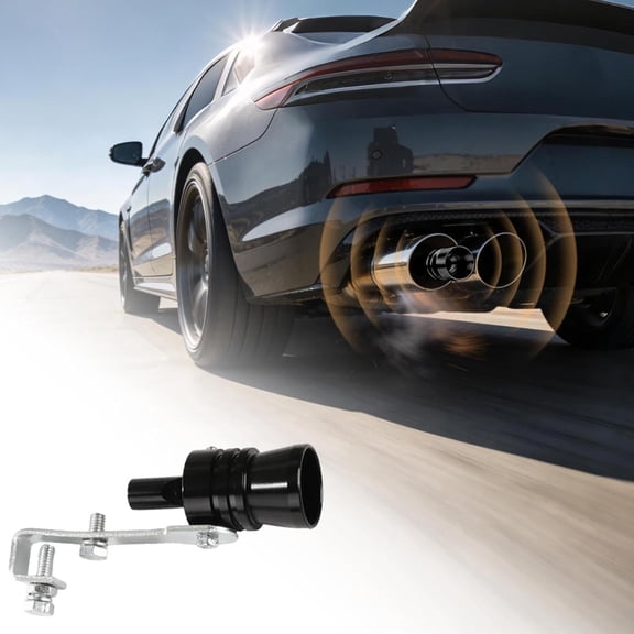 2026 Upgrade Exhaust Pipe Oversized Roar Maker, Turbo Sound Exhaust Whistle Muffler Simulator, Universal Car Motorcycle Truck Exhaust Pipe Whistle, Blow off Valve Style
