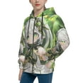 thumbnail image 2 of Genshin Impact Youth Sweatshirt 3D Printed Hoodie Activewear Teenager Winter Full-Zip Drawstring Jacket Coats Active Pullover Hooded Blouse For Boys Girls Small, 2 of 8