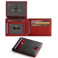 thumbnail image 1 of Cartera RUNBOX RFID de piel para hombre y mujer con 2 ventanas de identificación, 1 of 7