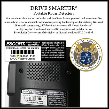 Escort - Max 360 Radar Detector for Most Vehicles - Black