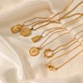 thumbnail image 3 of French retro star, moon, sun, heart necklace, fashionable women's pendant necklace, 3 of 3