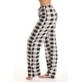 Just Love Women's Plaid PJ Sleep Bottoms 100 Cotton Jersey