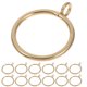 thumbnail image 2 of 20 anillos decorativos para cortinas y sujetadores metálicos para barras de cortinas, anillos de hierro para cortinas, ganchos para paneles., 2 of 8