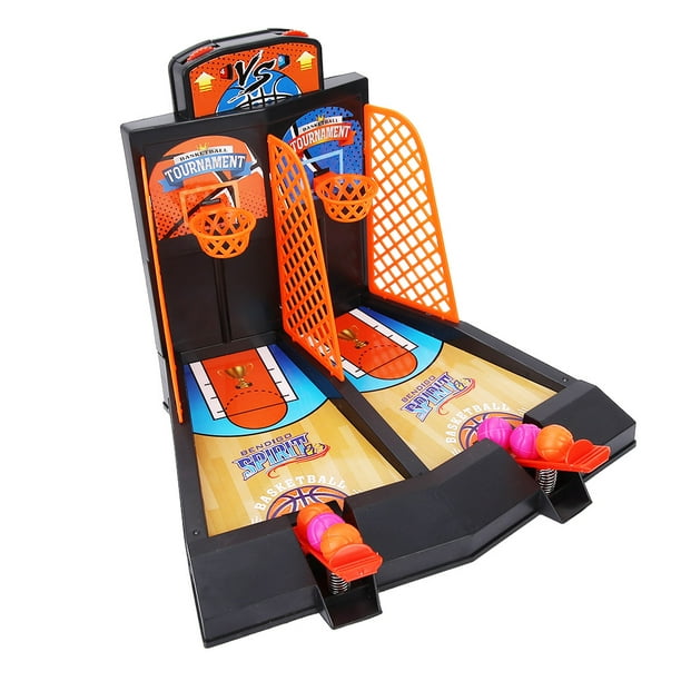 GOPLUS Jeu de Basketball Arcade électrique avec 2 Paniers, 4 Ballons pour  Enfants, Machine de Tir