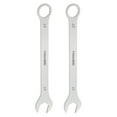 thumbnail image 1 of Uxcell 2pcs Thin Combination Wrench Metric 27mm Torx Ended Box 15 Degree Offset Open End Stainless Steel, 1 of 7