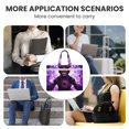 thumbnail image 7 of Saiise Five Nights At Freddy'S Print Zipper Document File Bag Pouch with Handle Waterproof Double Pocket Canvas File Storage Bag for Project Office School Foldable File Document Handbag Carrying Bag, 7 of 7
