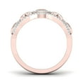 thumbnail image 3 of 1/5Ct TDW Diamond 10k Rose Gold Ribbon and Heart Fashion Ring, 3 of 4