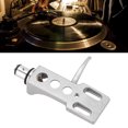 thumbnail image 1 of Phono Headshell, LP Turntable Headshell Mount with 4 Oxygen Copper Wires, Universal Headshell Replacement Fit for Standard H 4 Bayonet S Shaped Posts, 1 of 7