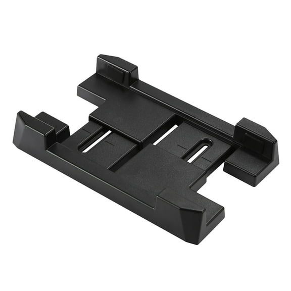 Decor Chassis Feet Adjustable Computer Stand Mobile CPU Stand 16X8X3CM Black