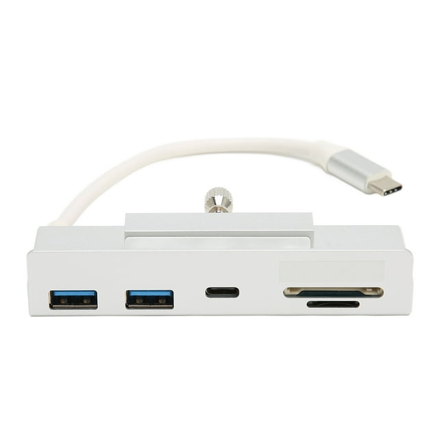 Concentrador USB C 6 en 1 para PC con sistema operativo X AIO, USB 3.1 Gen2, 10 Gbps, Plug and Play, tipo C, para transmisión por ordenador de 24 pulgadas