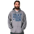 thumbnail image 4 of USAF Son United States Air Force Hoodie Hooded Sweatshirt Men Brisco Brands S, 4 of 6