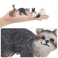 thumbnail image 3 of MesaSeCA Simulated Tiger Wild Boar Eagle Fox Deer Forest Animal Model Set, 3 of 5