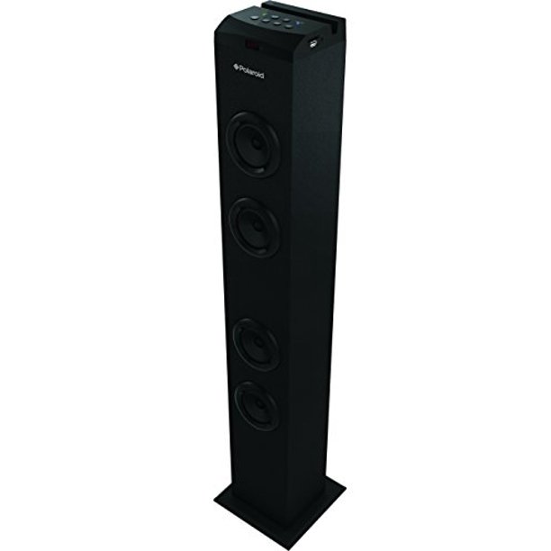 Polaroid Bluetooth Tower Speaker Stereo Sound System with Built in Dock