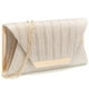 thumbnail image 1 of Bolsos de mano para mujer, bolsos de noche y bolsos de mano para mujer, bolso de noche y bolsos de mano, S5-champán, Talla unica, 1 of 5