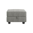 thumbnail image 1 of HONBAY Square Ottoman Module for Modular Sectional Sofa, Storage Ottoman Footrest and Seat Cube, Grey, 1 of 3