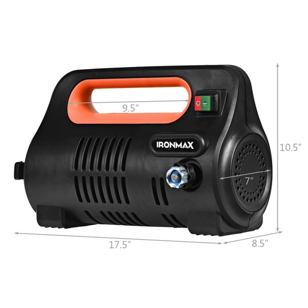 1800 PSI Portable Electric High Pressure Washer 1.96 GPM 1800 W-Orange