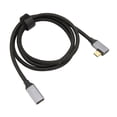 thumbnail image 1 of USB C To USB C Cable, High Speed Transfer USB C To USB C 3.1 Gen 2 Cable 10Gbps 100W 20V 5A 4K 60Hz Male To Female  for Laptops 0.25m,0.5m,1m, 1 of 7