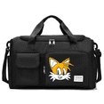 thumbnail image 4 of Sonics Carry - Bolsas de lona de gran capacidad para el gimnasio, para el fin de semana, para viajes, con compartimento para zapatos, para deporte y fitness, para niñas y niños, regalos de cumpleaños, 4 of 5