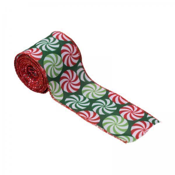 Rongfmy 2xChristmas Ribbon Decoration Christmas Ribbon for DIY Craft Party Favor A