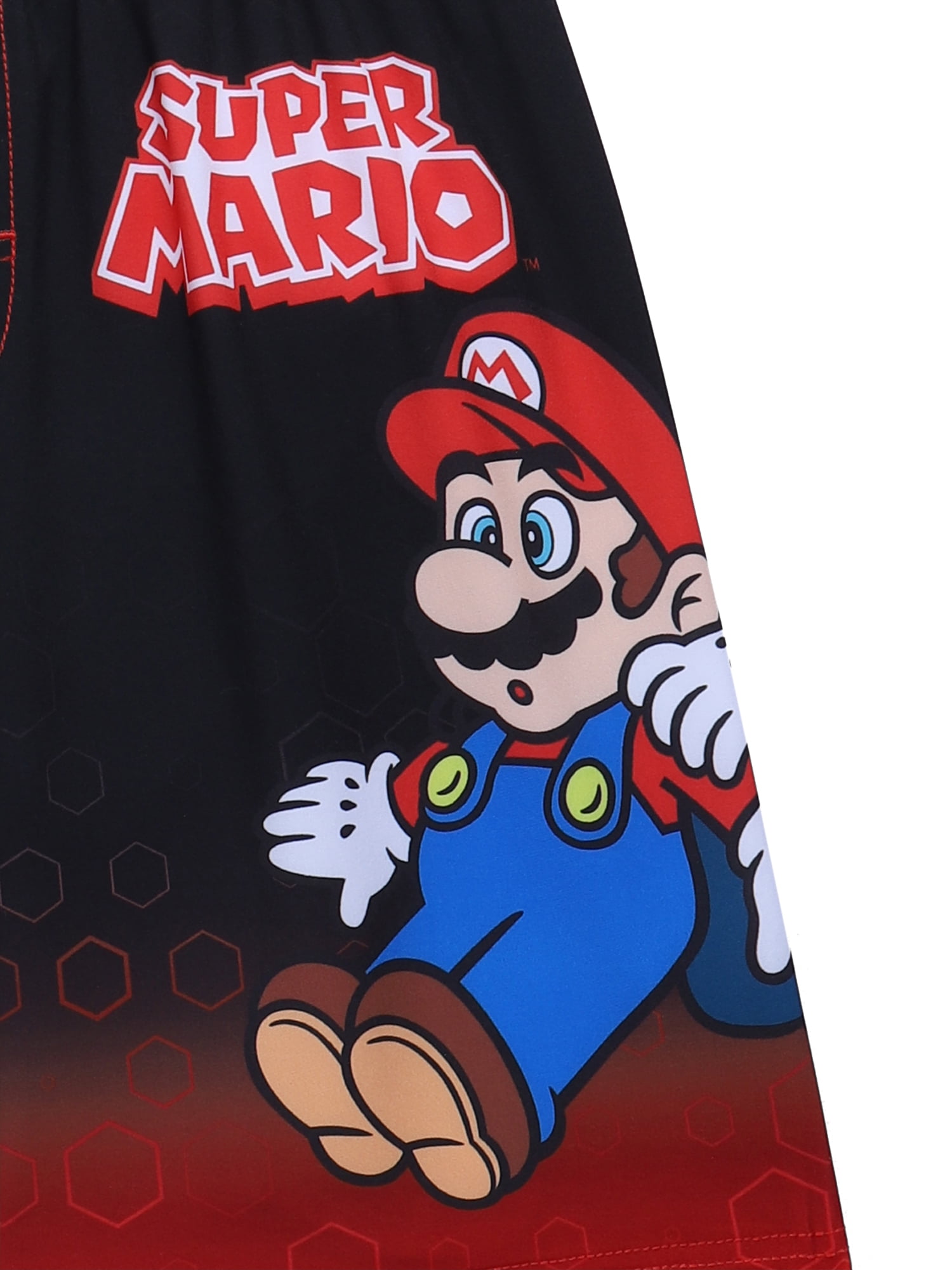 Super Mario Boys Swim Trunks, Sizes 4-12