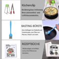 thumbnail image 5 of Air Fryer Accessories (15 Sets +20 Cookbook) -8 Inch, The Air Fryer Accessories, Suitable For 4.2-6.8qt Air Fryer All Brands, 5 of 5