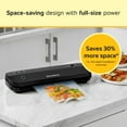 thumbnail image 5 of FoodSaver VS1210 Space Saving Vacuum Sealing System, Black, 5 of 8
