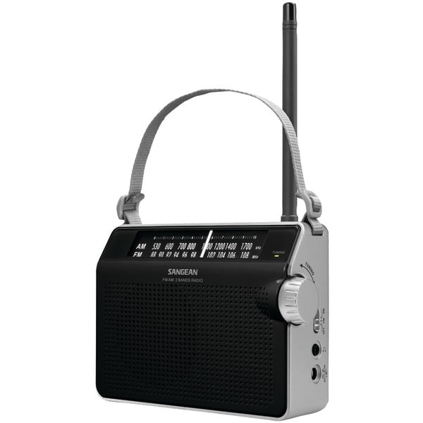 Sangean® Sangean® Am/fm Compact Analog Radio (black)
