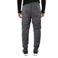 thumbnail image 2 of Men's Sports Athletic Moto Quilt Camo Fitness Joggers Gym Drawstring Sweatpants (Charcoal, S), 2 of 3