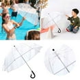 thumbnail image 2 of Zmoon Parapluie Transparent pour Enfants Parapluie à 8 Nervures, 2 of 5