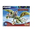 thumbnail image 1 of Dragón Dos Cabezas con Chusco y Brusca Playmobil Dragons Dragon Racing 30 Piezas, 1 of 3
