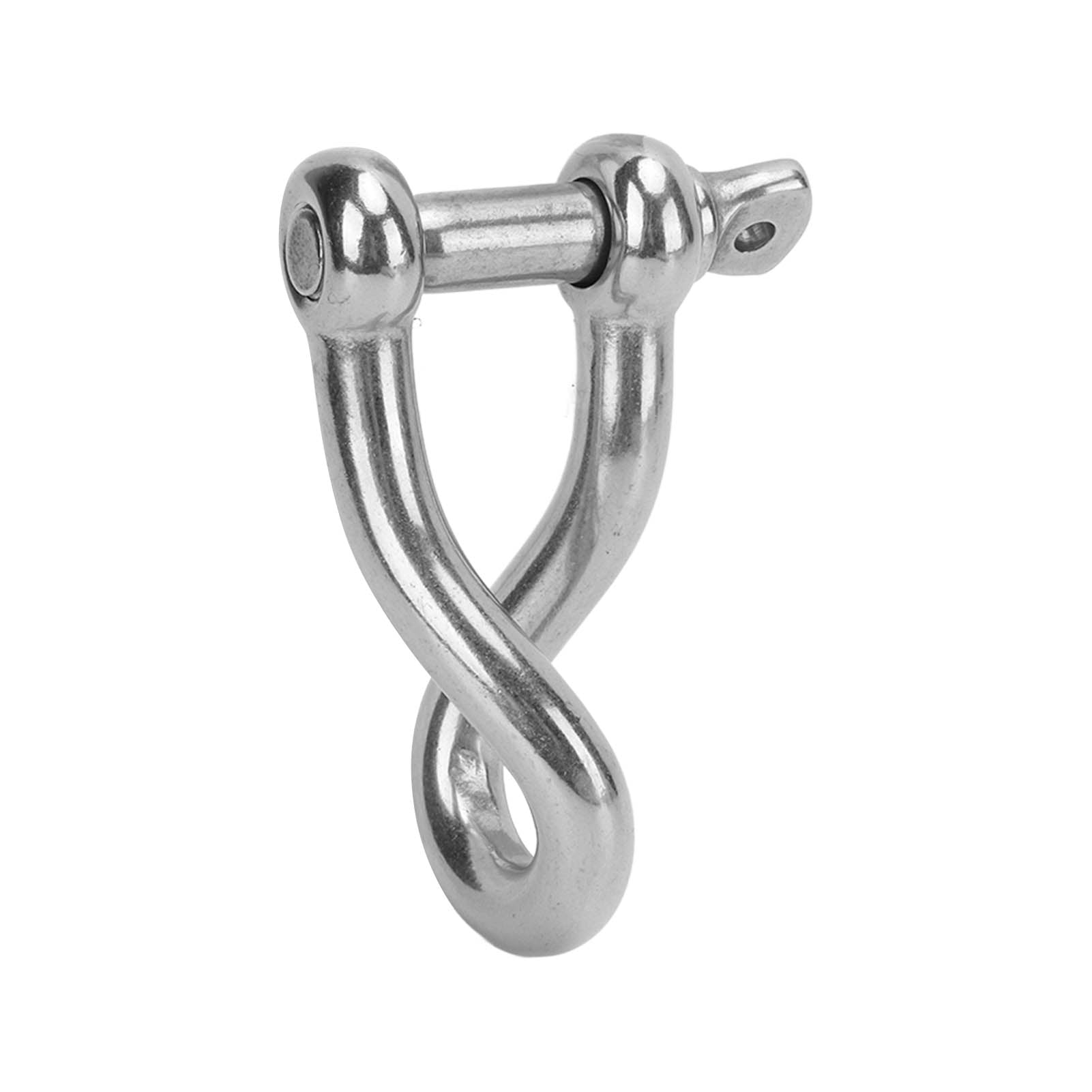 Spptty Boat Shackle,Twisted Anchor Shackle,12mm Stainless Steel Shackle