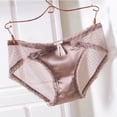 thumbnail image 2 of Bragas de satén para mujer, ropa interior de encaje, Sexy, informal, lencería íntima, 2021, 2 of 5