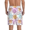 thumbnail image 3 of Naloa Donuts and Coffee Men's Short Pajama Pants, Lounge Comfort Shorts with Elasticized Waistband and Side Pockets - 4X-Large, 3 of 9