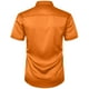 thumbnail image 5 of pstuiky Camisas de vestir de manga corta para hombre, Camisa informal de manga corta con solapa y botones de color liso para fiesta de baile para hombre camisas casuales para hombre xl, 5 of 8