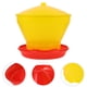 thumbnail image 5 of Comedero portátil para aves de corral, contenedor de comida para pollos, bebedero de agua para pollos, herramienta de alimentación para aves de corral, 5 of 8